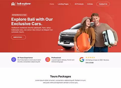 jasa website di Bali murah tour bali